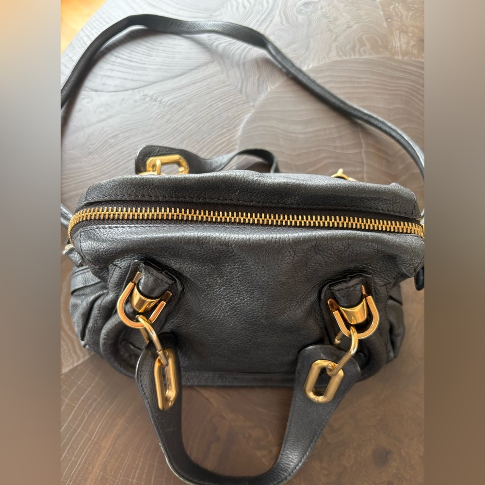 Chloe shoulder bag medium paratay black